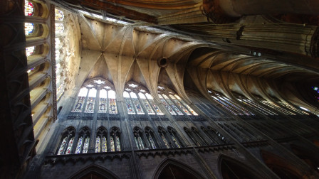 Voute de la nef de St-Étienne de Metz