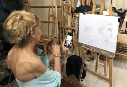 Modèle vivant (in situ)