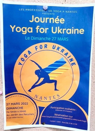 Affiche Yoga for Ukraine