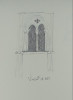 Détail du triforium de Sainte-Marie-Madeleine